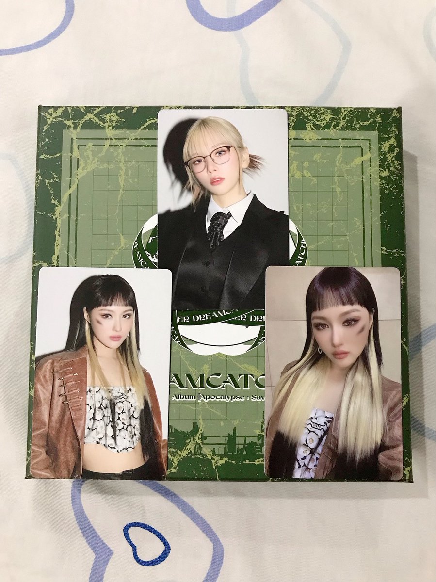 hoohoo126's tweet photo. my pulls scream "gays"
singji came home
๐ค๐๐ค๐๐ค๐
#dreamcatcher #๋๋ฆผ์บ์ณย
#apocalypse_save_usย #maison https://t.co/Ff5txV2ZdF