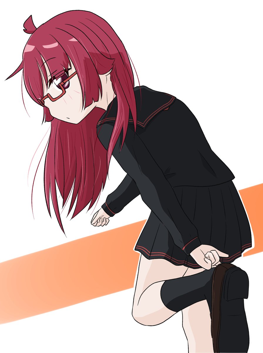 廿 廿 靴履くじゃん ケムリクサ ゆーきしぐまのイラスト