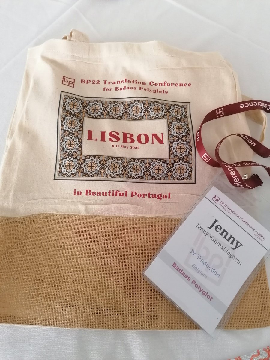 jvtraduction's tweet photo. First day of #bp2022conf
Let's do this! 🤩
#vismaviedetraductrice #t9n #translatorslife #conferences #translators #translation #Portugal #Lisbon #bpconference #lovemyjob https://t.co/urOaohq8H0