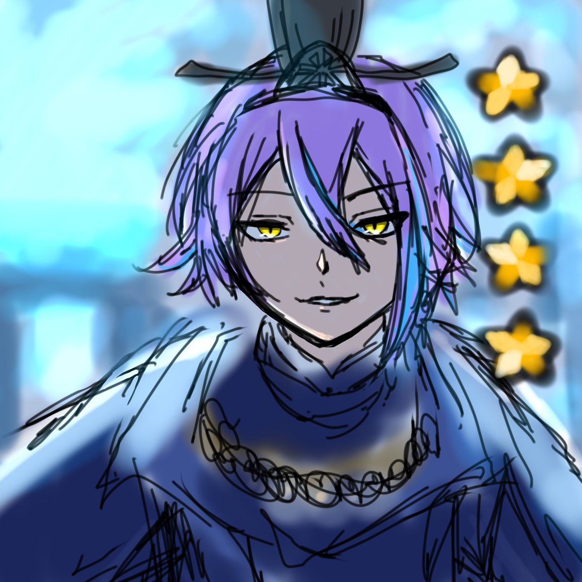 me_ruikun's tweet photo. 類くんが出ますようにの願掛け(1部模写)
帰ってから類くんのグッズたちの前���引きたいから
まだ引いてないのです

#イラスト
#prsk_FA 
#神代類 
#rkgk https://t.co/qOwJMxLF5h