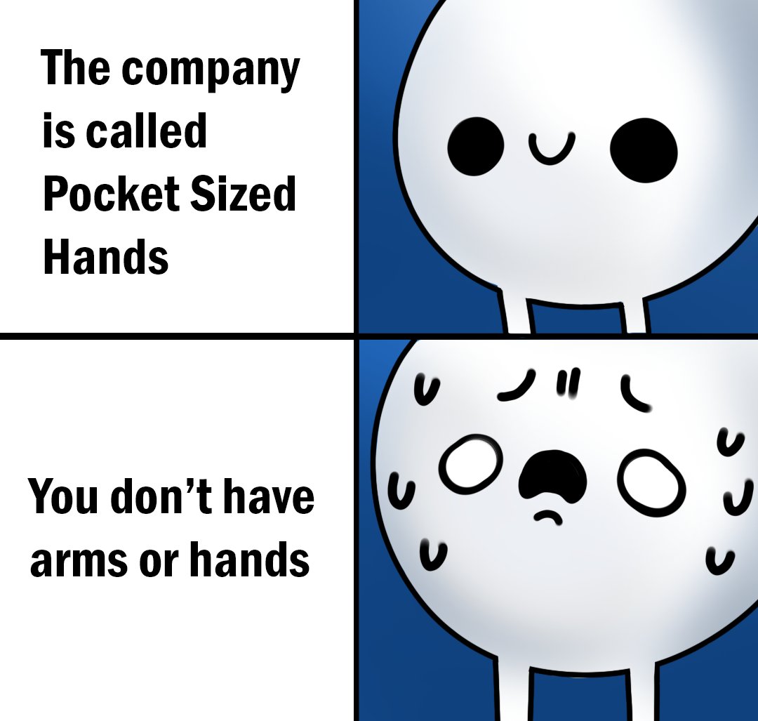 PKTSizedHands's tweet photo. We're as shocked as you are 😱 #indiedev https://t.co/SRU4aIpxjy