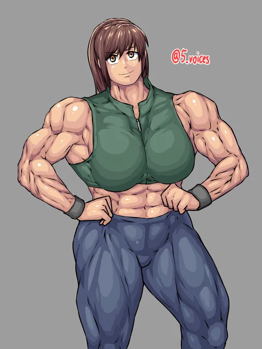 #筋肉と巨乳が見たかったら私をフォローするといいです 