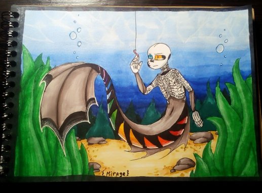 mirage_126's tweet photo. #inksans #inkmermaid #mermaidtale #inkaus #sansaus https://t.co/kDMNVMeOLj