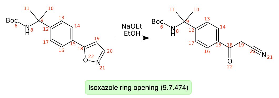 HazELNut - ELN extraction and reaction processing tools
 - 2,058 reactions named
 - Python bindings for Conda
 - Build compatibility with RDKit 2022_03_01

nextmovesoftware.com/hazelnut