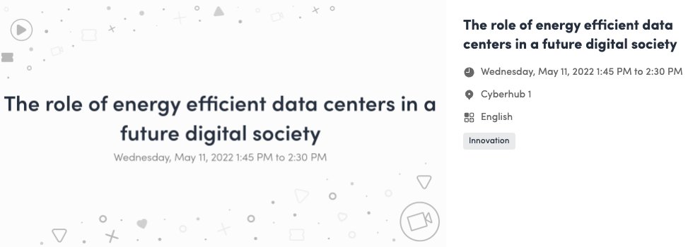 Datacenter United (@datacenter_utd) on Twitter photo Wednesday May 11 at 1:45pm at <a href="/CybersecEurope_/">Cybersec Europe 2024</a> : <a href="/FrisoHaringsma/">Friso Haringsma</a> on the role of energy efficient data centers in a future digital society. Be there! #digital #datacenters #CyberSecurity Wednesday May 11 at 1:45pm at <a href="/CybersecEurope_/">Cybersec Europe 2024</a> : <a href="/FrisoHaringsma/">Friso Haringsma</a> on the role of energy efficient data centers in a future digital society. Be there! #digital #datacenters #CyberSecurity