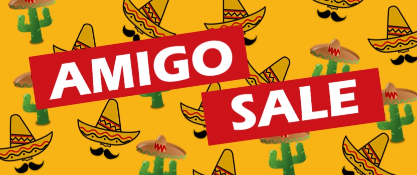 SpieleTaxi's tweet photo. Ándele, ándele ... Schluß mit Siesta. Auf geht's zum Amigo Sale.
https://t.co/eJktPXojcf
#brettspiele #brettspiel #boardgames #boardgame #boardgaming #boardgamer #gesellschaftsspiele #gesellschaftsspiel #spieletaxi #Amigo #Sale #Angebot #AmigoSpiele #Kartenspiele https://t.co/hgJri5BVaG