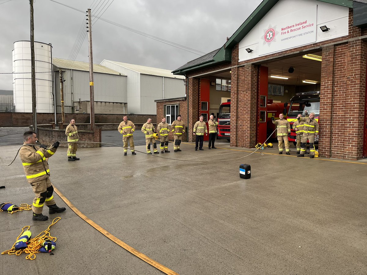 marksmyth777's tweet photo. Fantastic evening with the crew at Warrenpoint Fire Station doing the AC Inspection. Very competent crews giving full assurance. Station and equipment immaculate and always ready and prepared to keep our Communities safe! 👍👏👏 @NIFRSOFFICIAL @nifrssouth https://t.co/Q7213yWc7t