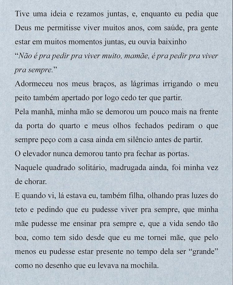 CentralMFronck's tweet photo. Que texto emocionante! Mel Fronckowiak escreve pedido e lembrança de sua filha em homenagem ao dia das mães e emociona seus seguidores.
Leia: https://t.co/kTnswgYXtj
