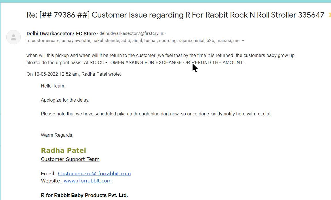 Sumit1309_PS's tweet photo. Pathetic User experience @rforrabbitbaby https://t.co/APVlzjpEFj