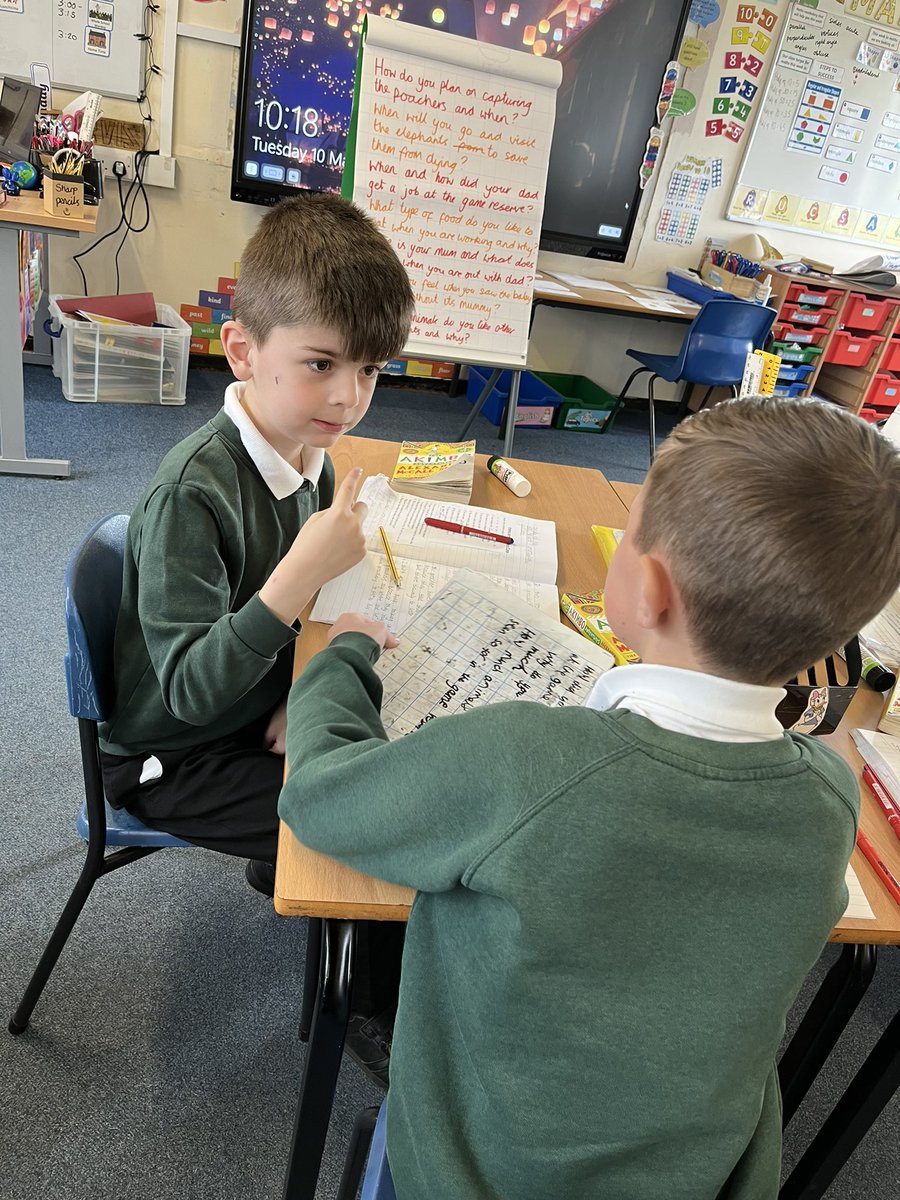 allsaintsfed's tweet photo. Today in 3J, we are pretending to be Akimbo and hot seating 🔥 We have learnt to ask open-ended questions to get a more detailed answer! https://t.co/Ot9jdzX6RK