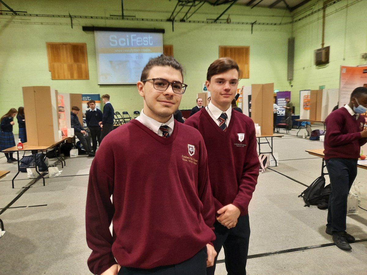 DkIT_ie's tweet photo. @DkIT_ie President, Dr Michael Mulvey, has officially opened SciFest@DkIT 2022. Almost 200 post primary students are on campus today showing off their STEM projects, hoping to impress the judges. @SciFest4STEM #scifest #STEM #stem #stemireland #scifestdkit @dkitscience https://t.co/meoOxgCONG