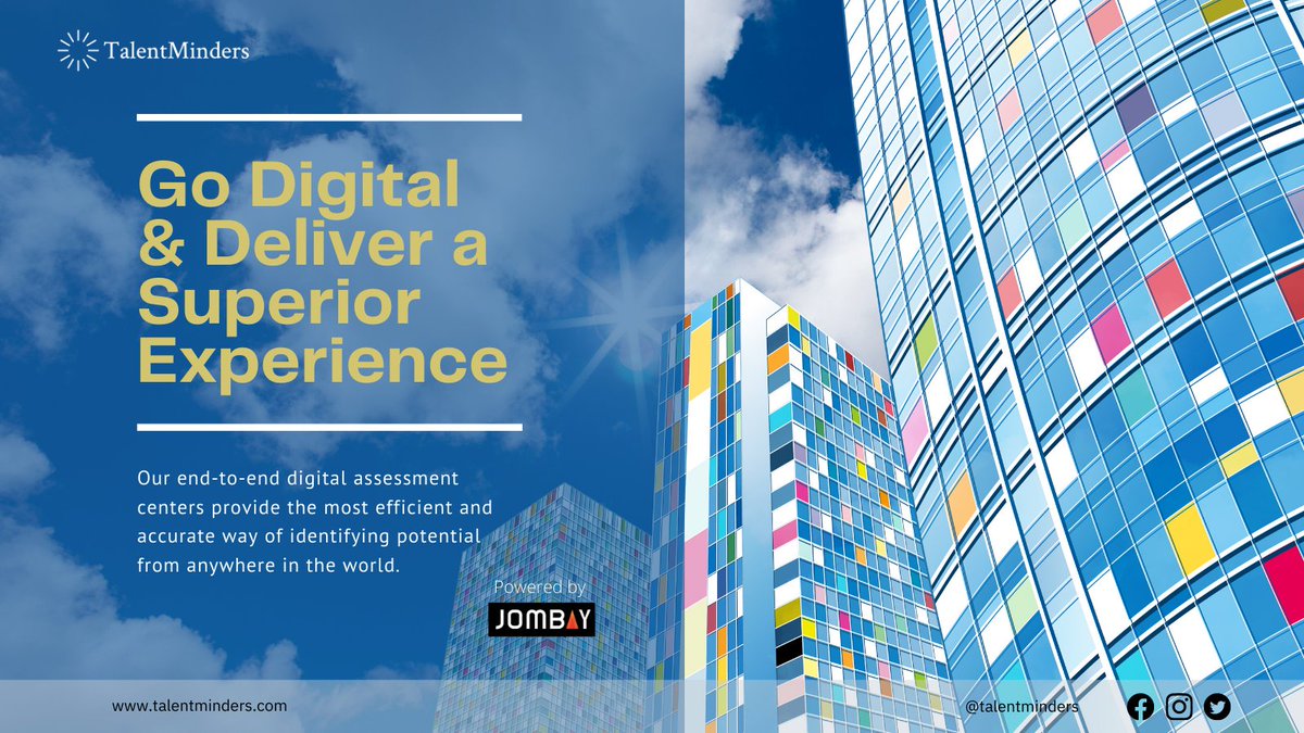 TalentMinders's tweet photo. Effortlessly organize and run your assessment centers with a digital platform that delights participants with interactive media and a clear and engaging end-to-end process.

#digitalassessmentcenter #leadershipdevelopment #successionplanning #talentminders #talentmanagement https://t.co/gG1fyqwDhF