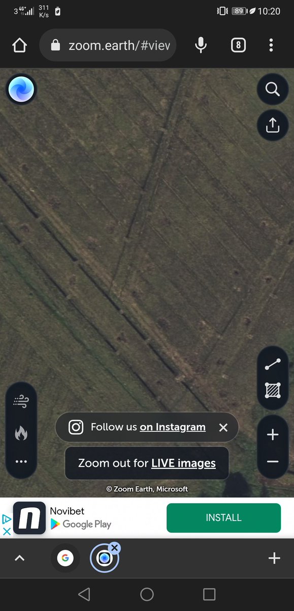 RuairiOSiochain's tweet photo. Wha you can see your conservation handy work from space. @PSherlock1, @MonaghanHerita1 and I got a contractor to block 1200 drains across 120ha of SAC bog in Fermanagh for the @theCANNproject keep the CO2 in the bog. https://t.co/dKror0npeY
