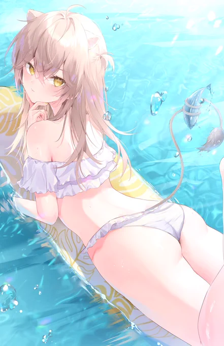 水も滴る良いらいおん
 #るるどらいおん 