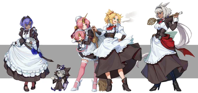 #メイドの日
そうか。メイドの日なんだ。 