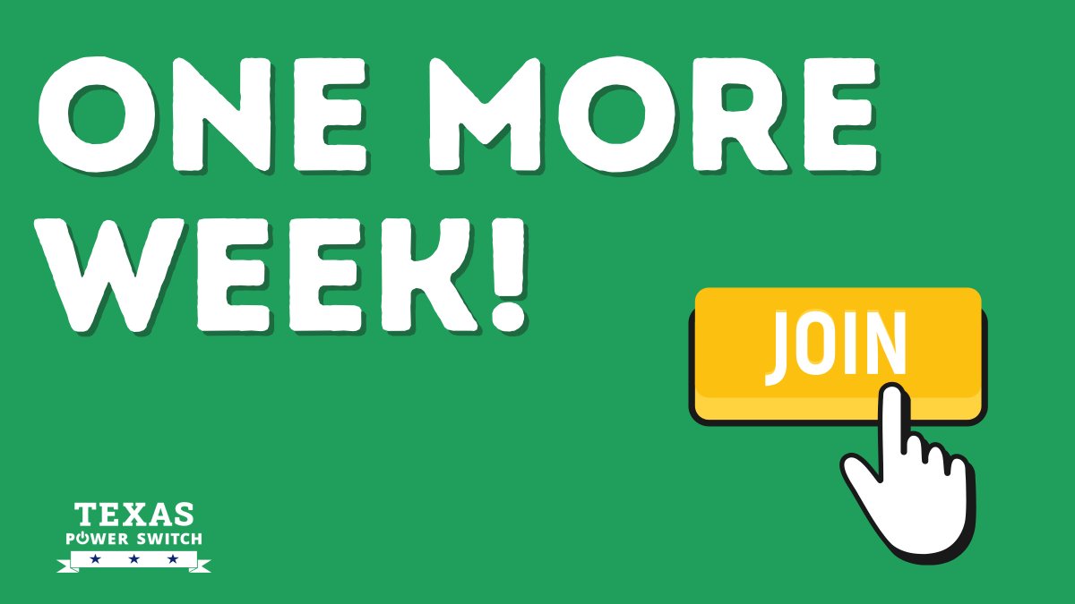 TXPowerSwitch's tweet image. There's only one more week until our energy auction! 🎉

Join our group buying program today and receive a personal offer by May 31. 

Sign-up at: bit.ly/TPS15Twitter ⚡

Registration is free and without obligation.