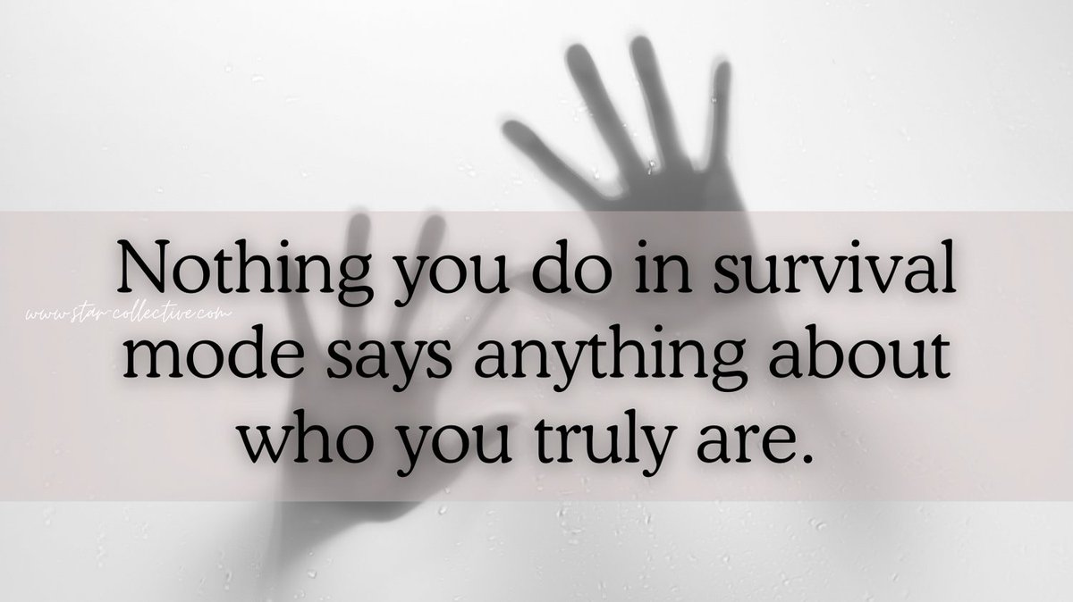 starcollective9's tweet photo. When we are chronically exposed to circumstances that our bodies perceive as threatening, the survival response becomes embedded into how we behave in those situations, deeply tainting &amp; skewing our self perception as adults. https://t.co/JXn0hrdUh3