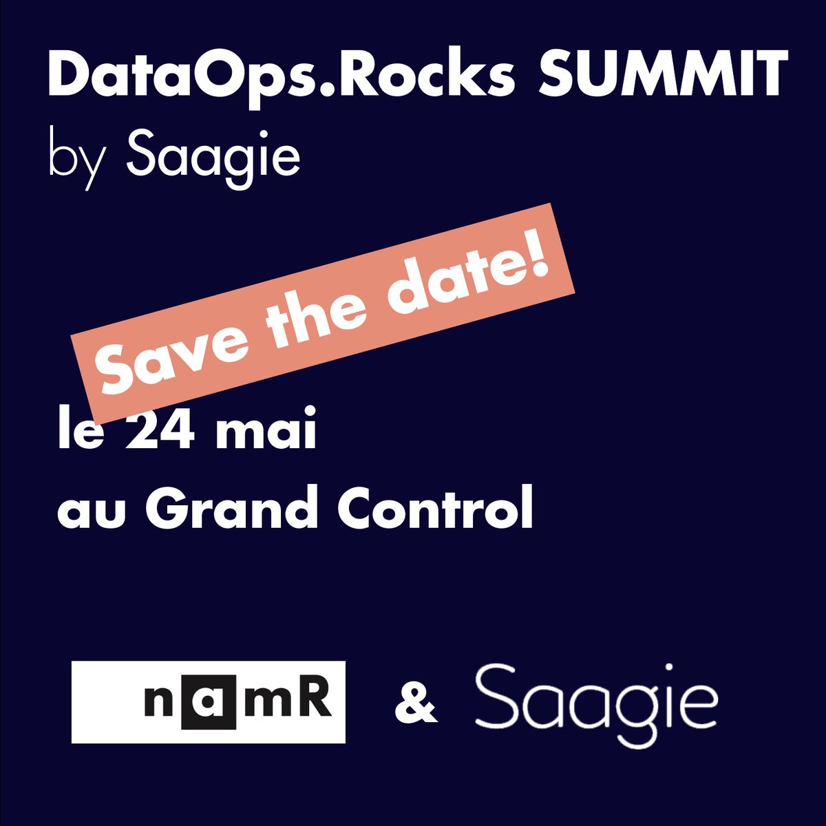 namr_france's tweet photo. 📅 RDV le 24 mai pour #dataopsrocks organisé par @saagie_io !
👉 Rencontrez notre équipe pendant l’atelier “Construire un cadastre solaire en combinant #Airflow et les données spatiales” 😉
#dataops #data #IA https://t.co/xPfZRevfeT