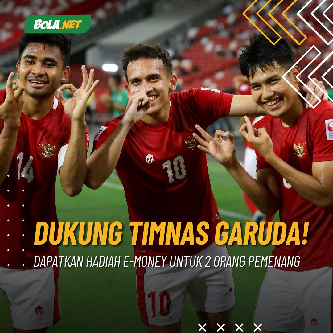 Bolanet's tweet photo. Ayo Bolaneters Dukung Timnas Indonesia yang nanti malam akan melawan Timor Leste pukul 19.00 WIB dengan komentar positif disertai hashtag #DukungTimGaruda

Dua orang yang beruntung akan mendapatkan E-Money masing-masing 100 Ribu Rupiah

#BolanetMoments #Timnas #Indonesia https://t.co/3numaHMXXA