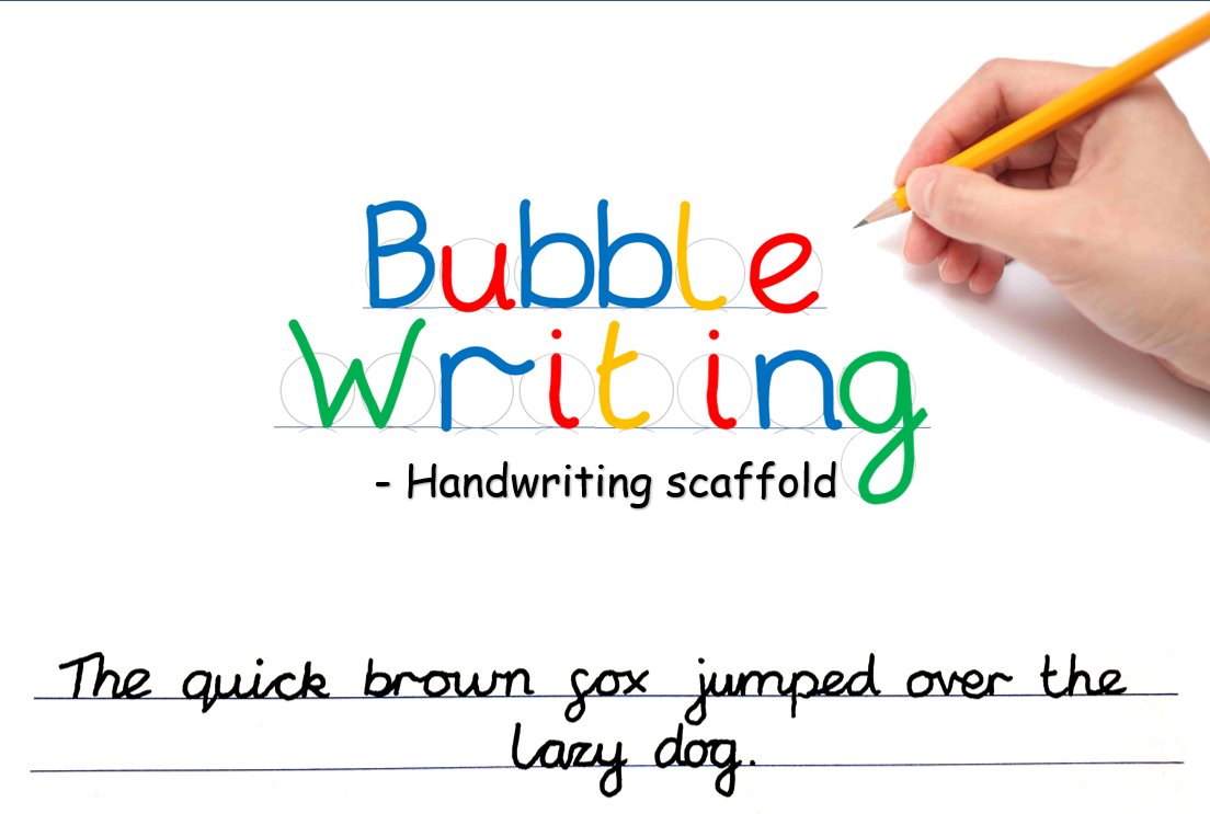 magicalstripes's tweet photo. I fixed handwriting!
The impact I've seen in my class in just a few days has been phenomenal!
Bubble Writing - Handwriting Scaffold https://t.co/l1OcLKomjo
#edutwitter #handwriting #BubbleWriting #PrimarySchool https://t.co/jsUtqfy3av