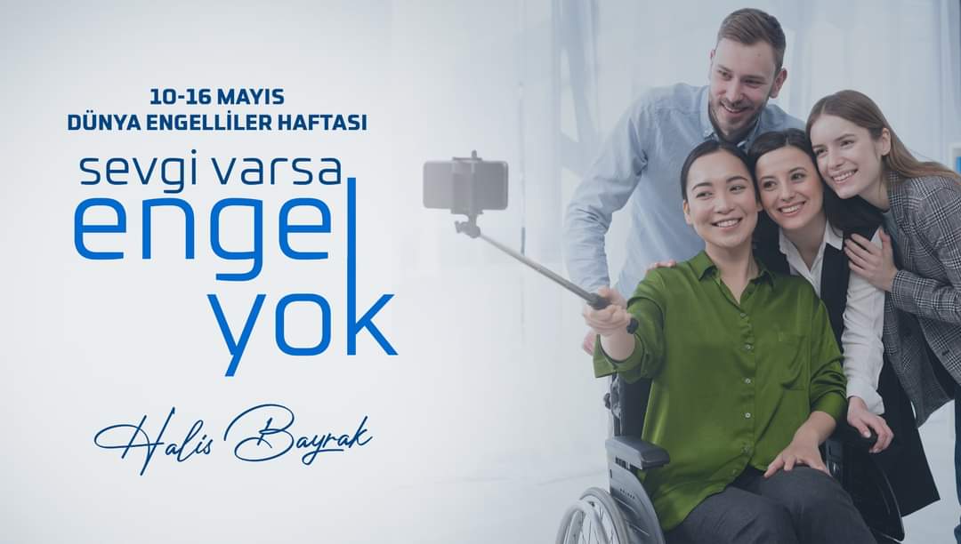 Sevgi varsa, engel yoktur. Tüm engelli kardeşlerimizin Dünya Engelliler Haftasını kutluyor, herkesi engellilik konusunda daha duyarlı ve sorumlu olmaya davet ediyorum.

#DünyaEngellilerHaftası