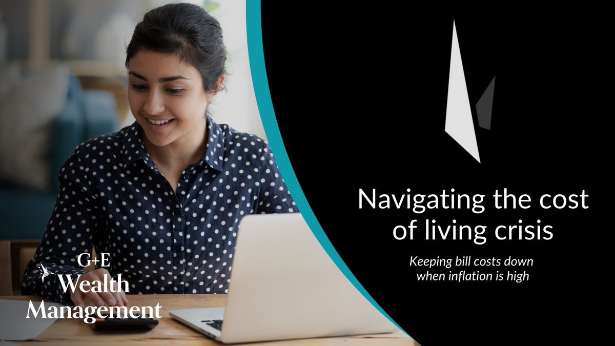 How can you keep bills down whilst inflation is high and prices and taxes are rising? Our latest guide provides 10 great ways you can manage your finances through the cost of living crisis: bit.ly/3FuU1wq #costoflivingcrisis #wealthmanagement