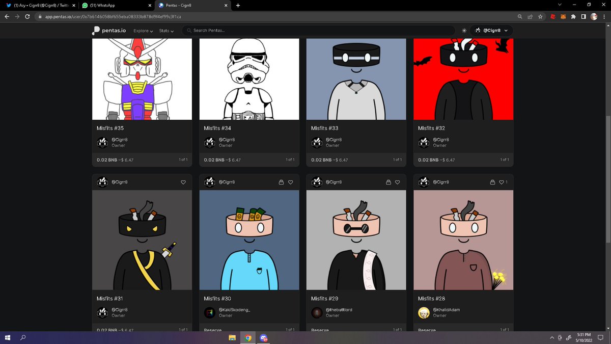 Cigrr8's tweet image. Batch 7 is now live🚨🚬

FP: 0.02 #BNB  

Check it all out here: app.pentas.io/user/0x7b61460…