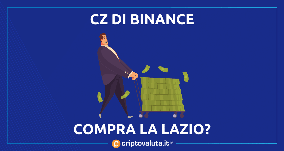 CriptovalutaI's tweet photo. #CZ di #Binance a Roma per comprare la #Lazio ? 🙄
😃La verità è un 'altra... è al #blockchainroma e noi ci saremo ! Leggi la #cryptonews qui ⤵️
https://t.co/iRBY1uZoVi
#SSLazio #exchange #crypto https://t.co/1hWBlm0jPn
