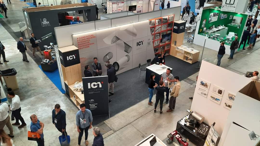 ICTFiltration's tweet image. Primer día en #Polusólidos. Gran afluencia de visitantes profesionales en La Farga de l&apos;Hospitalet. Presentamos una interesante innovación: los nuevos tamices textiles termosellados.
Te esperamos en el stand P144.@techsolids @Polu_Solidos
