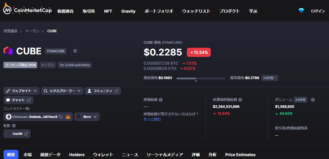 bcg_aoshiro's tweet photo. #cube #goldenbros
CubeMarketがオープンしました
色んなNFTが売られてました！

とりあえず $CUBE の現値段で計算すると
まだBinanceNFTで買ったほうがお得みたいです

銀色肉まん
Binance：250＄~
CUBE：274$~ https://t.co/CO1tZzIWWW