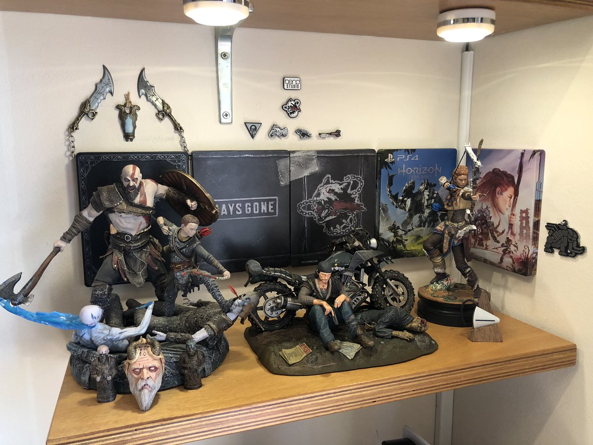 thrashvokk's tweet photo. Buenos dias!🖤 Hoy me ha dado por redistribuir figuras, y he creado un rincón full @Naughty_Dog 🔥 ¿Os mola? Feliz martes!😎 #Uncharted #TheLastOfUsPart2 #CrashBandicoot @PlayStationES https://t.co/AQtiKvwO44