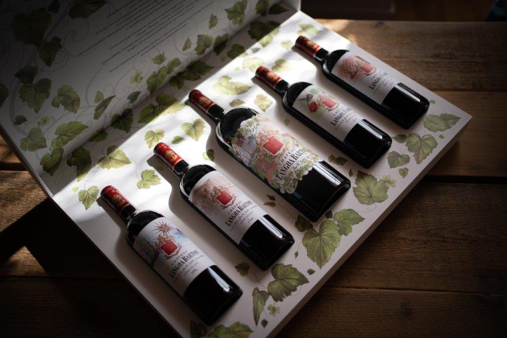 Sortie ce jour de notre coffret limité à 200 exemplaires pour célébrer nos 200 ans au Château Langoa Barton à St Julien. 
Release today of our special case handmade at 200 units to celebrate our 200th anniversary at Langoa Barton.