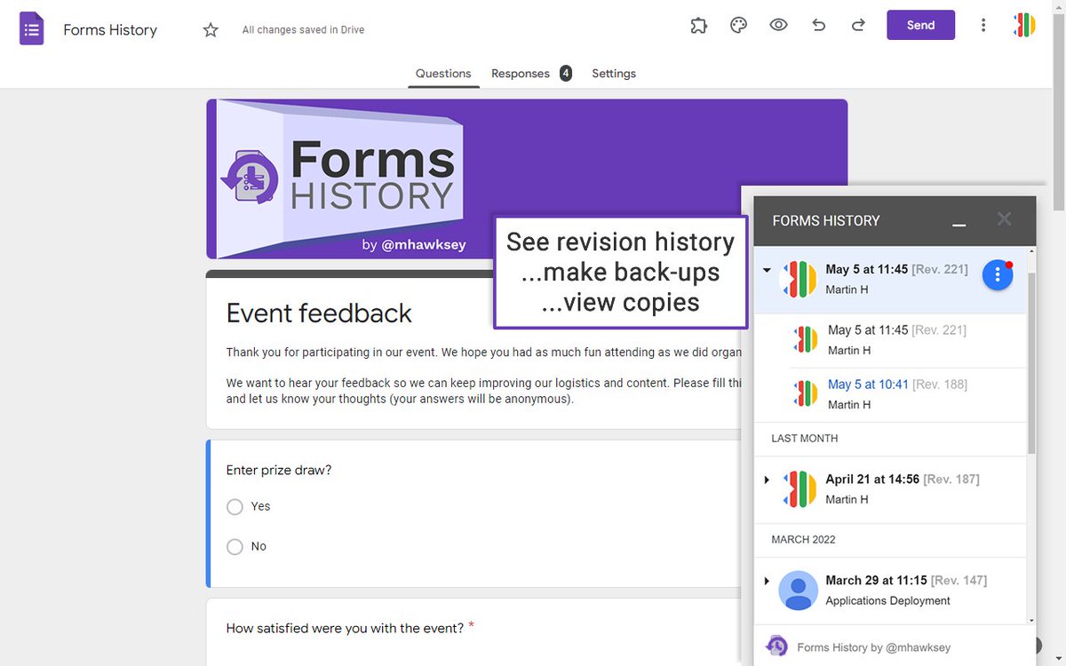 Martin Hawksey tweet media