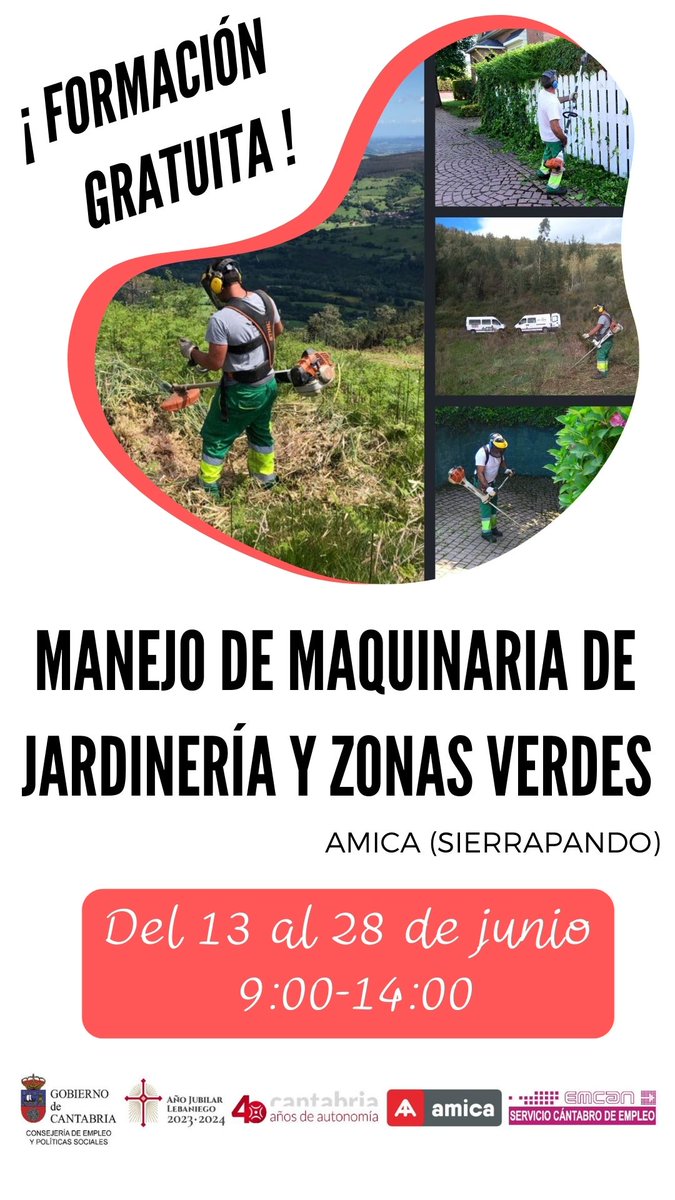 asociacionamica's tweet photo. 📣📣¡Nuevo curso!
Una formación dirigida a personas con discapacidad en situación de desempleo que se enmarca dentro del Programa de Orientación Laboral de Acciones de Mejora de la Empleabilidad en colaboración con el Servicio Cántabro de Empleo @empleacantabria 

¿Te animas? https://t.co/IduzMIRuOV