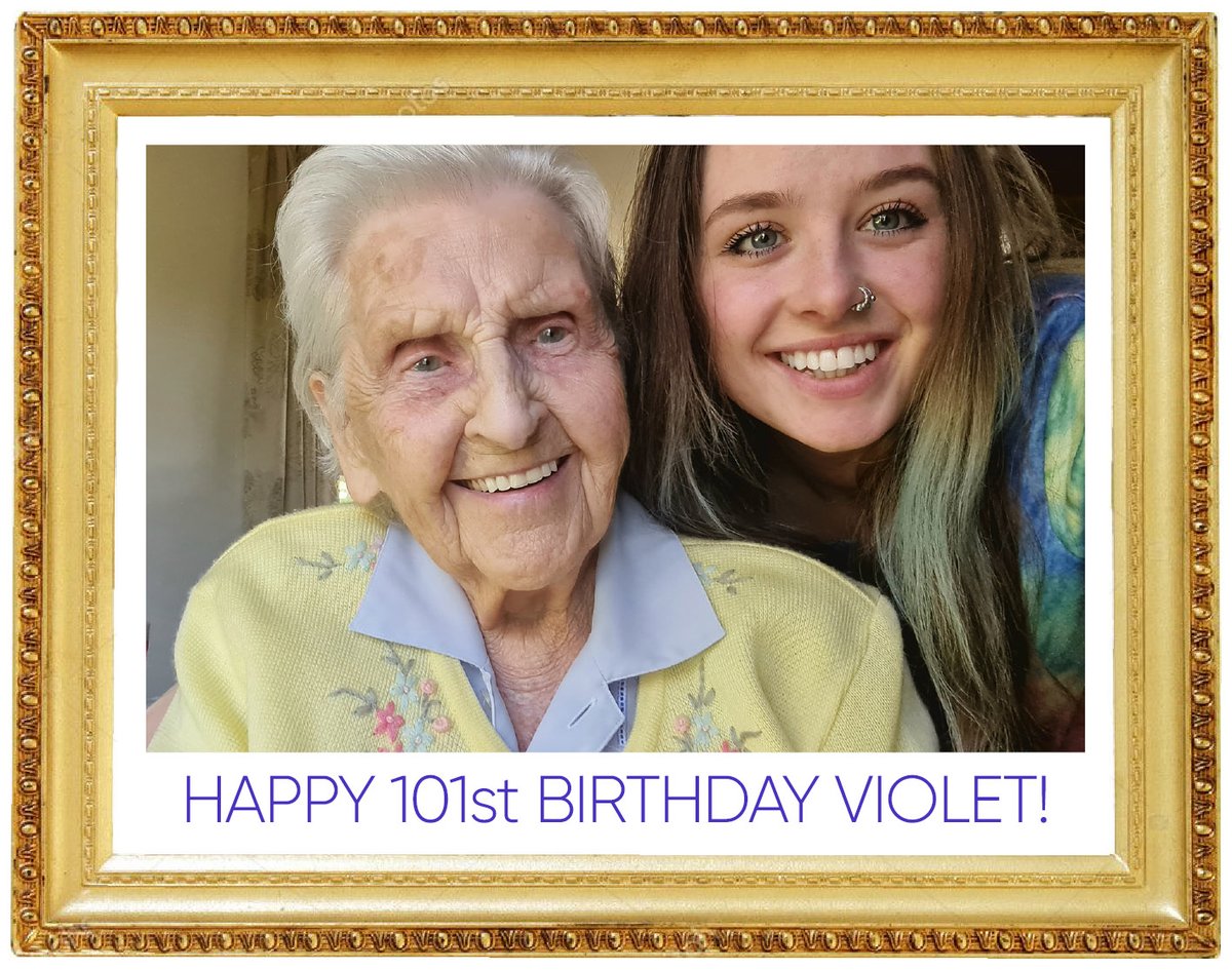 We love this gorgeous picture of our lovely client Violet with her live in carer,  Sophia, celebrating a fantastic birthday milestone 💗  We feel privileged to be looking after Violet and to have Sophia on our care team.  😊
 #teamwork #care #livelonglivewell #trafford #cheshire