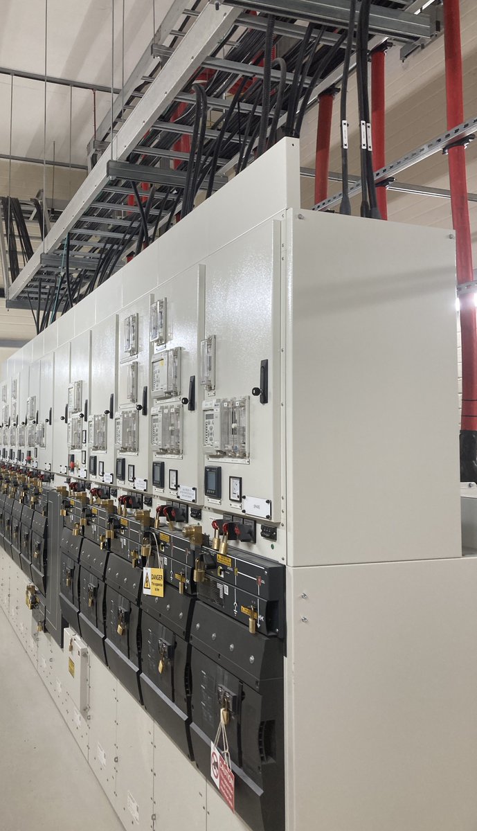 indswitchserv's tweet photo. A recently installed 11kV Schneider Genie Evo Switchboard. ISS Ltd. terminated the HV Cabling and Fully Commissioned the switchboard in to service at a heavy industrial site in the North West region.

We are here for your High and Low voltage needs, get in touch! https://t.co/U5Mfkq8Xxy