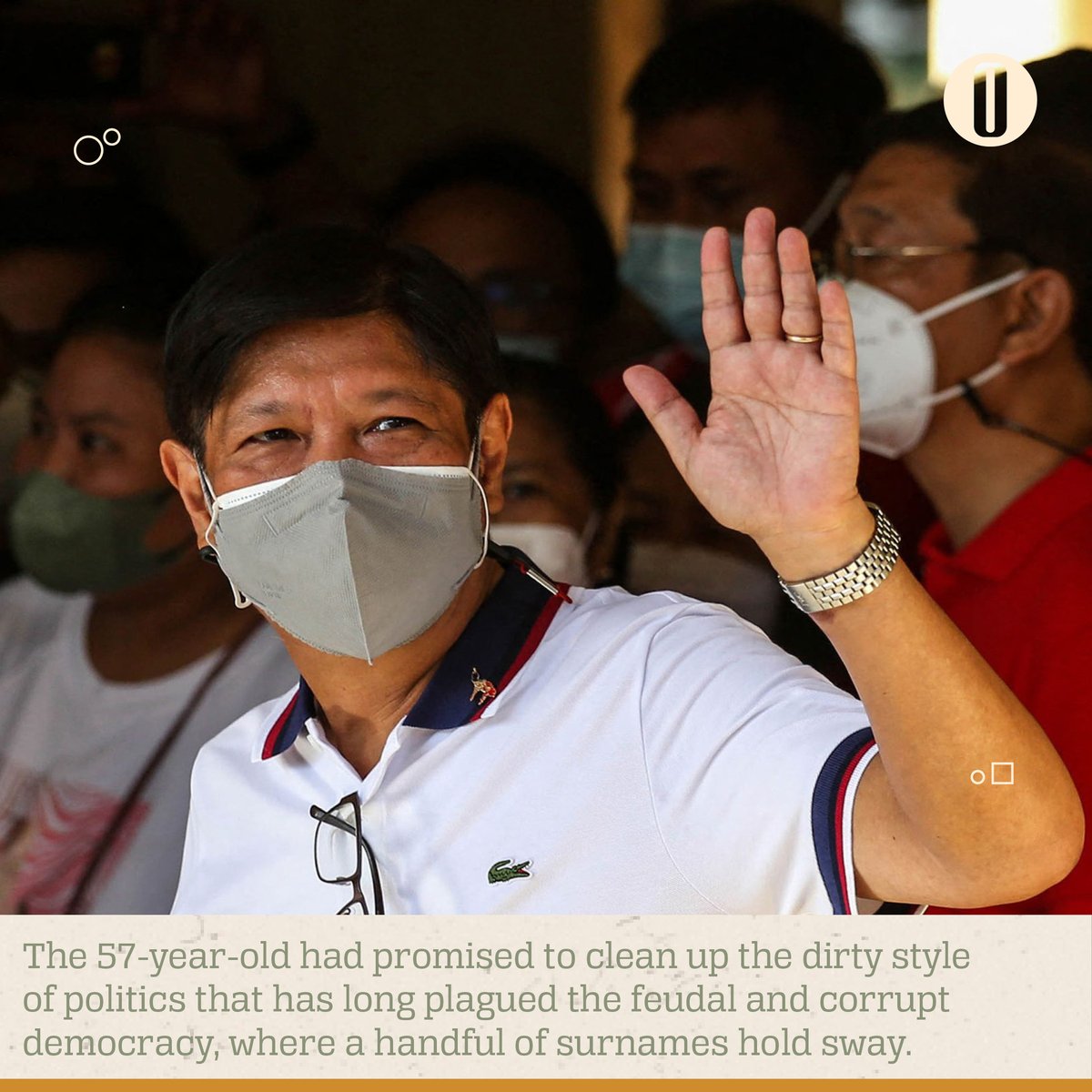 OmanObserver's tweet photo. The son of late Ferdinand Marcos cemented a landslide presidential election victory Tuesday after Filipinos bet a familiar but tainted dynasty could ease rampant poverty -- while dismissing warnings the clan's return would deepen corruption and weaken democracy. #Philippines https://t.co/FvVcW9A8uC