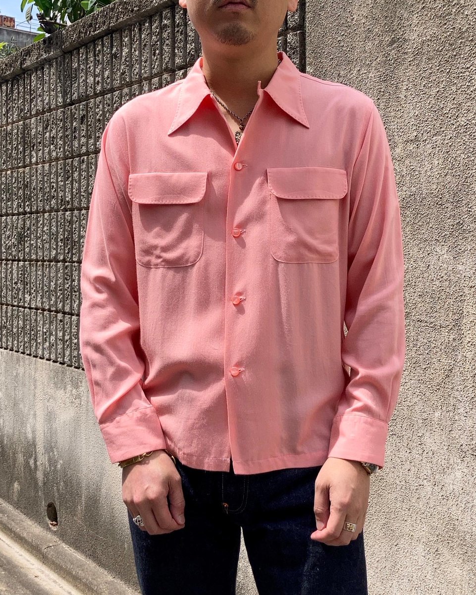 1950's Style Open Collar Shirt》 ・Hand Stitch Open Shirt（DS-1951