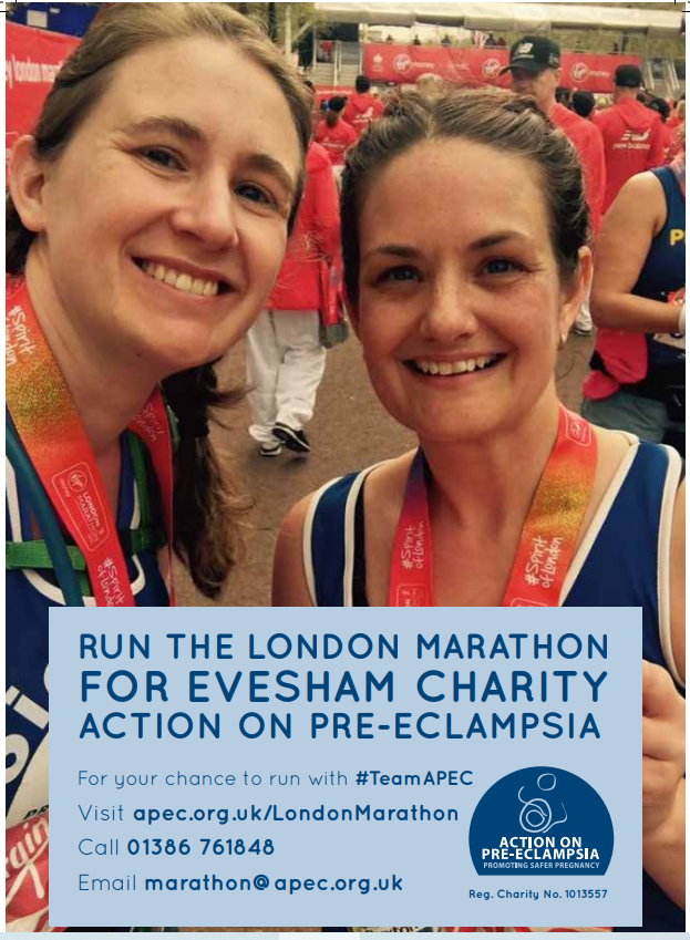 Did you know it takes an average of 16-20 weeks to train for a marathon? By coincidence the <a href="/LondonMarathon/">TCS London Marathon</a> is just over 20 weeks away! We have places left to fill! Could one be yours? SIGN UP HERE action-on-pre-eclampsia.org.uk PLEASE RT