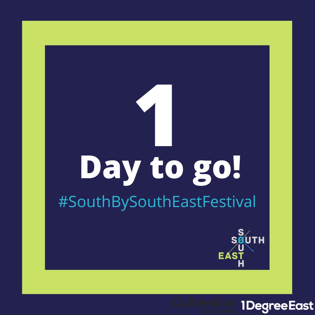 🥳🥳🥳 #southbysoutheast #southbysoutheastfestival <a href="/TheGulbenkian/">Gulbenkian Arts Centre</a>