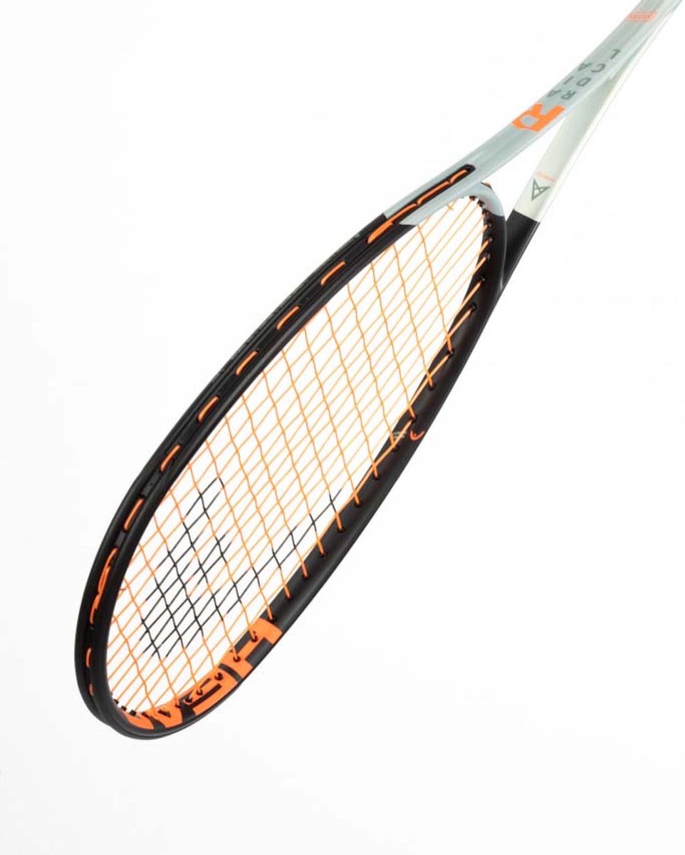 Next in the #radical range is the 135 slimbody.

This racquet has a thin beam making it aerodynamic &amp; allowing you to retrieve balls close to the wall. The RADICAL 135 SB is heavier than the 120, which gives greater control &amp; more accuracy.

Available on head.com