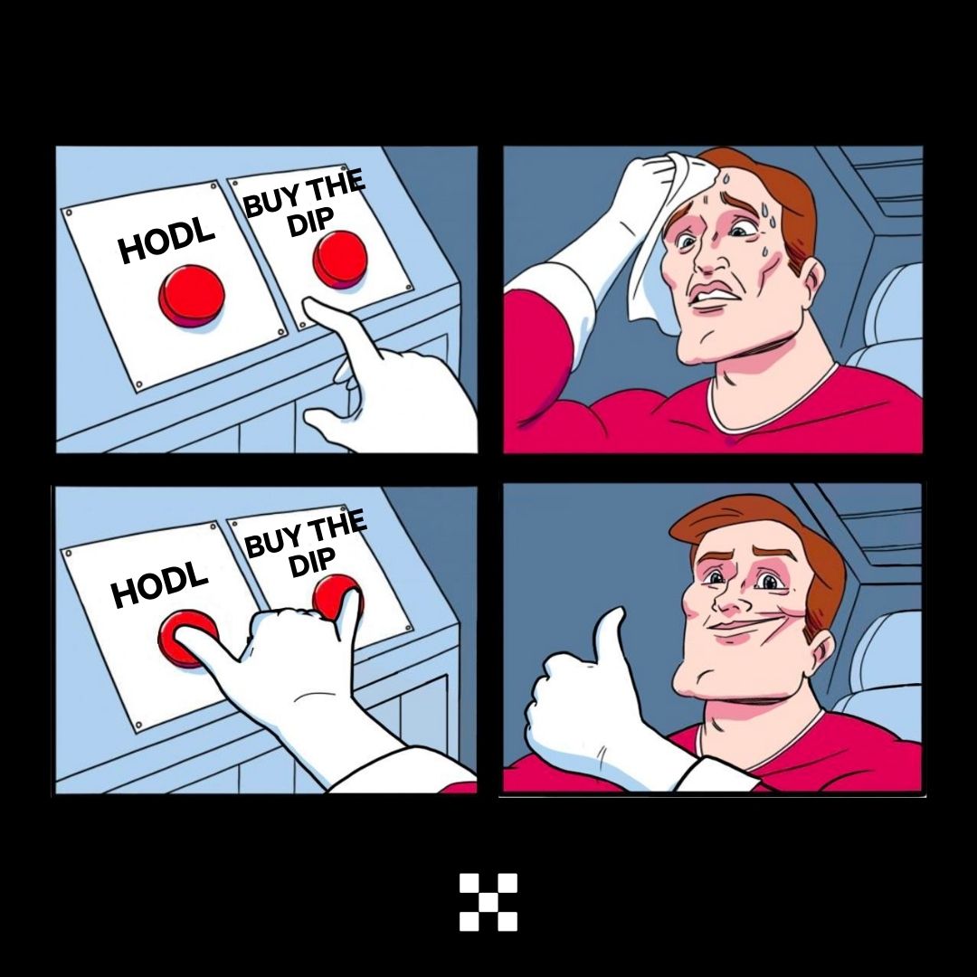 okx's tweet photo. #Hodl vs #BuyTheDip 📉

Why not both? https://t.co/nMo91bSp9s