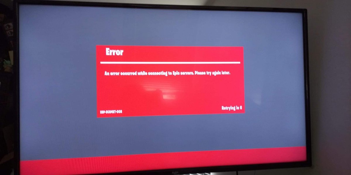 Fudge_sings's tweet photo. @EpicGames why's Fortnite down?? https://t.co/JN3LzkJ5iP