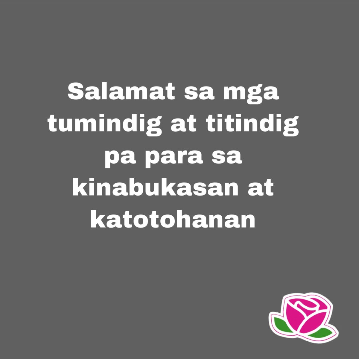 SteinRah's tweet photo. Salamat #LeniKiko 
Salamat sa mga #Lumaban para ang lahat sana ay magkaroon ng magandang kinabukasan https://t.co/HXVOG7MQm0