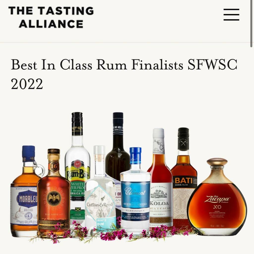 cottonandreed's tweet photo. Wow. Our baby, our flagship, our pride &amp; joy, our White Rum! It’s the sole Best in Class finalist for White Rums at @sfwspiritscomp. Mainland US rum is back. Hats off to our distillers for landing us in the company of the other incredible rums in this ph… https://t.co/iMVWRqZGle https://t.co/xG4QAaY5w4