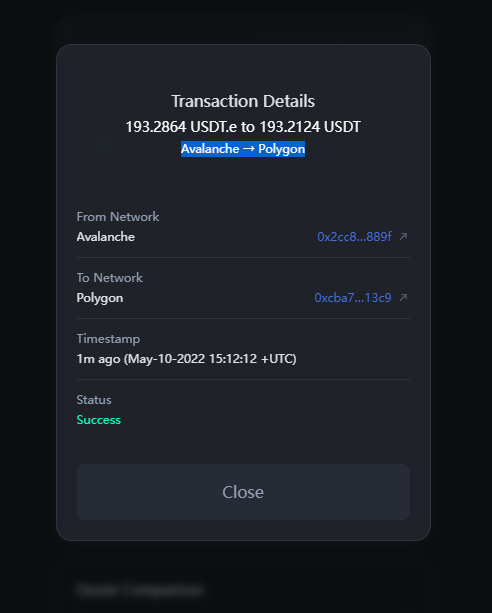 DsweweSs's tweet photo. Avalanche → Polygon, the speed is satisfactory to me   
@hashflow_ https://t.co/olRCnWt8bj