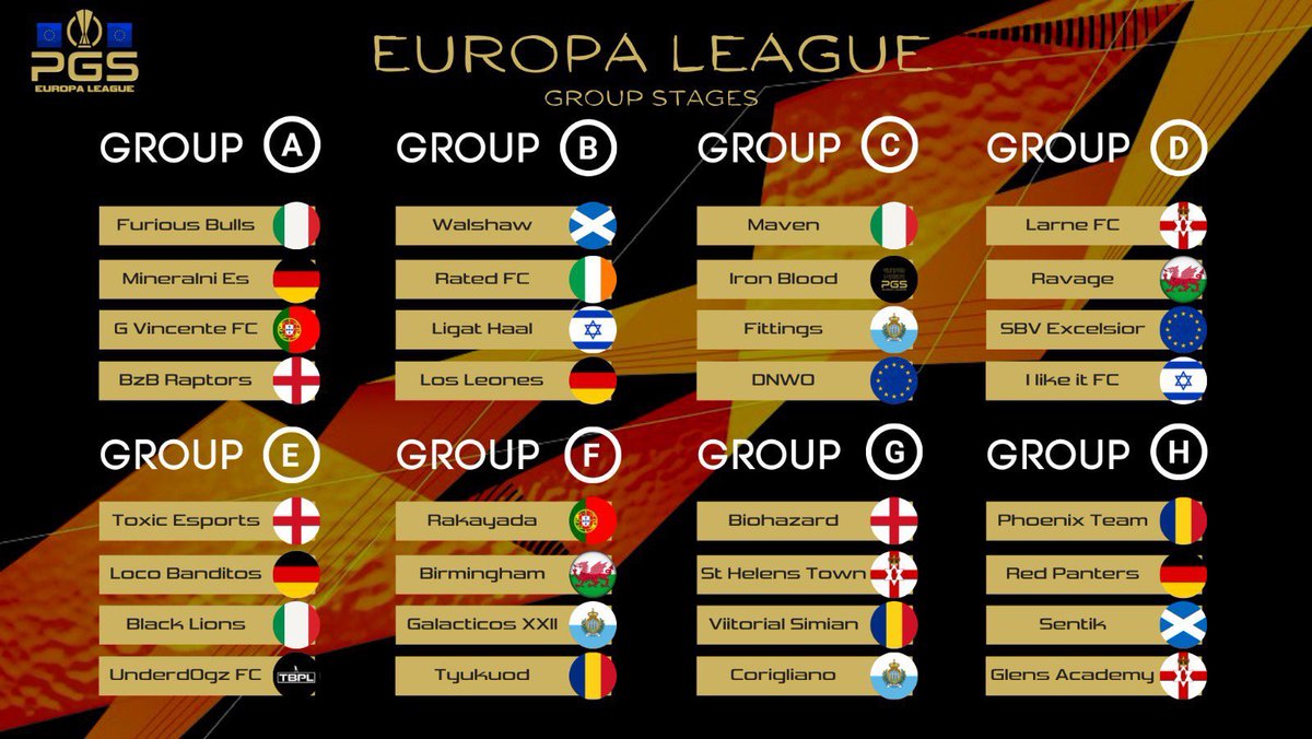 BIOHAZARD ESPORTS (@biohazard_es) on Twitter photo Proud to announce well be competing in <a href="/_Official_PGS/">PGS Esports</a> Europa League this season.We did qualify for championsleague but there was a cock up but to all our players and other teams wish you good luck.And to those who have played for us last season thankue for the passun last season Proud to announce well be competing in <a href="/_Official_PGS/">PGS Esports</a> Europa League this season.We did qualify for championsleague but there was a cock up but to all our players and other teams wish you good luck.And to those who have played for us last season thankue for the passun last season