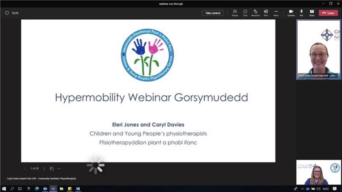 Barod am ein webinar cynta! Ready for our first webinar! #hyweldda#CYPphyiso