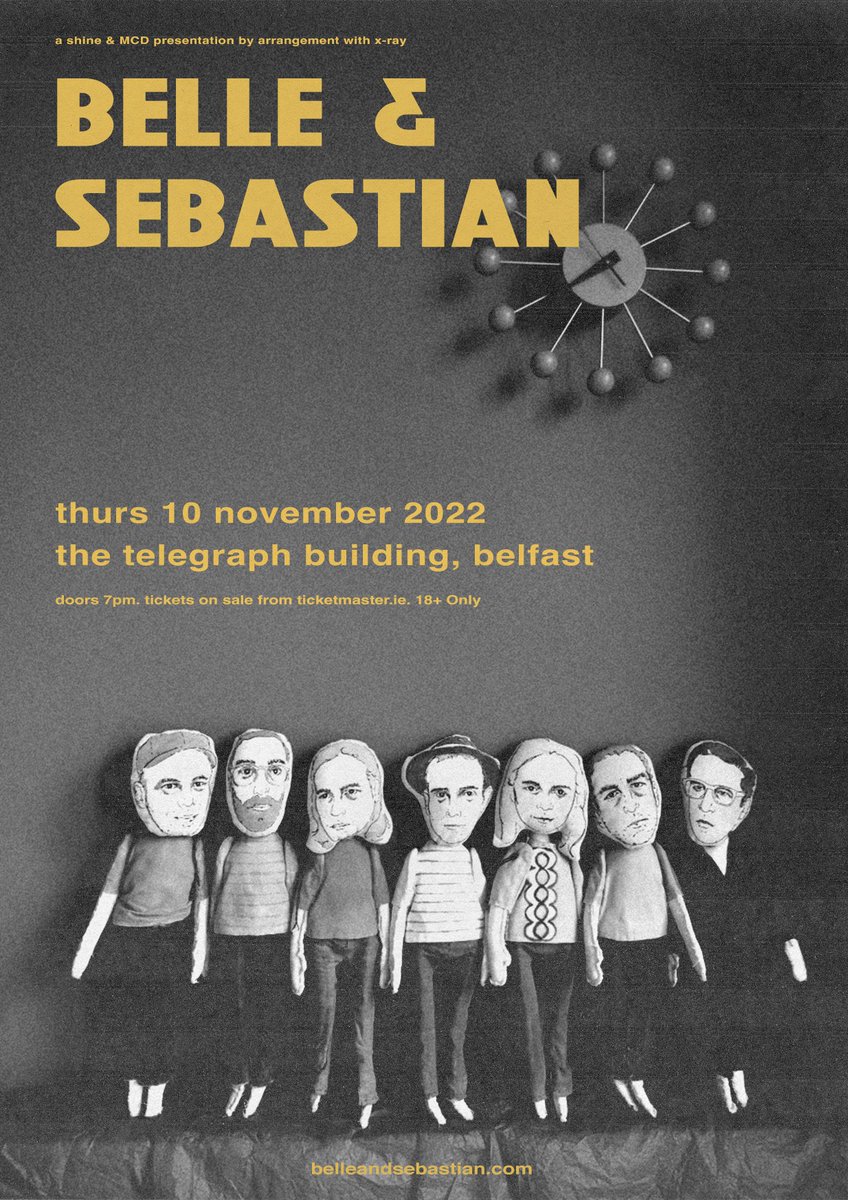 LimelightNI's tweet photo. ★ 𝗝𝗨𝗦𝗧 𝗔𝗡𝗡𝗢𝗨𝗡𝗖𝗘𝗗: @bellesglasgow at The Telegraph Building • 10th Nov 2022  📅

🔄𝗪𝗜𝗡 𝗧𝗜𝗖𝗞𝗘𝗧𝗦 - Retweet &amp; Tag🔄

🎫 𝗧𝗜𝗖𝗞𝗘𝗧𝗦 on sale Fri 13th May 10am from https://t.co/79e3T18P2N https://t.co/C7Cdi066gR