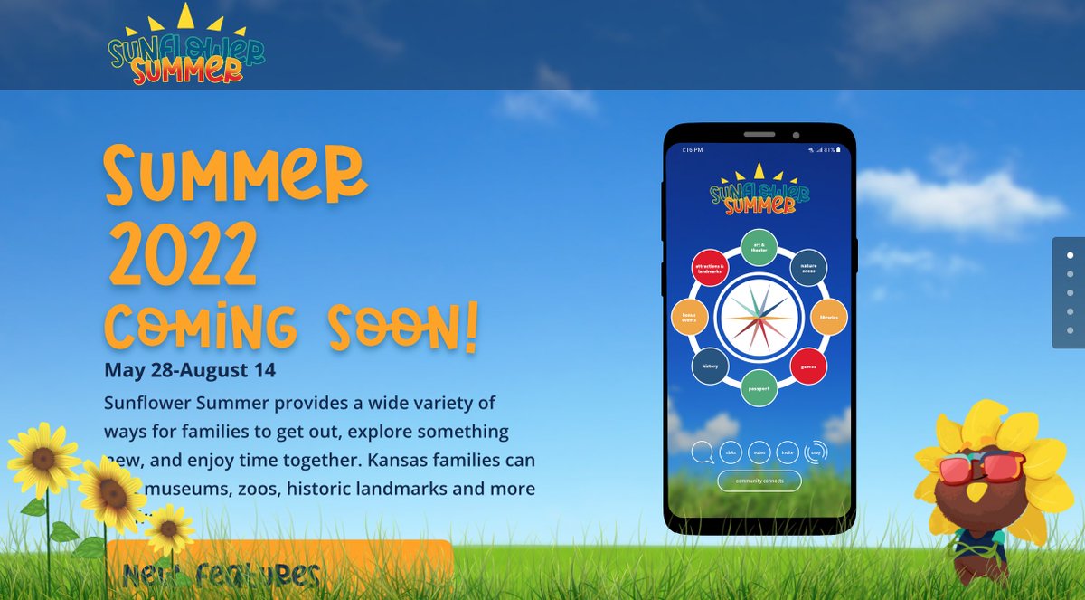 Kansas Education Commissioner Randy Watson says back by popular demand: Sunflower Summer. Provides free entry to families and kids to parks, museums, camping, numerous other sites and fun activities #ksleg #ksed